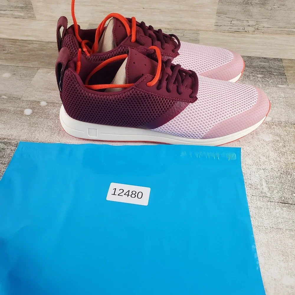 York Athletics The Henry Shoes Mens 9.5 / Womens 11 Magnta Pink Lace Up Sneakers